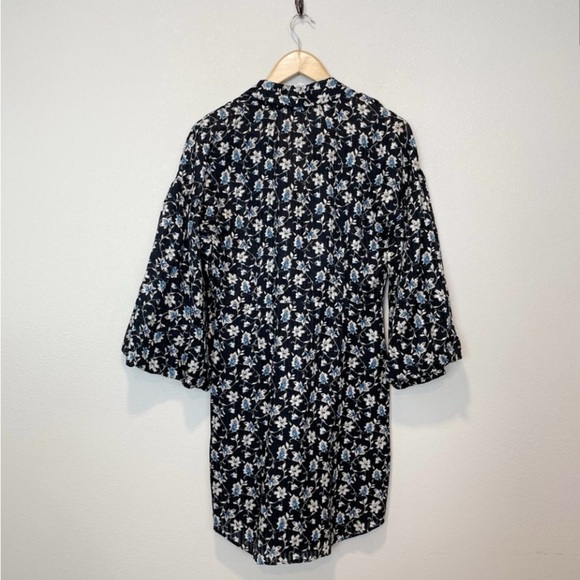 Veronica Beard EUC Sz 2 Sami Floral Mini Dress with Balloon Sleeves - Picture 5 of 11